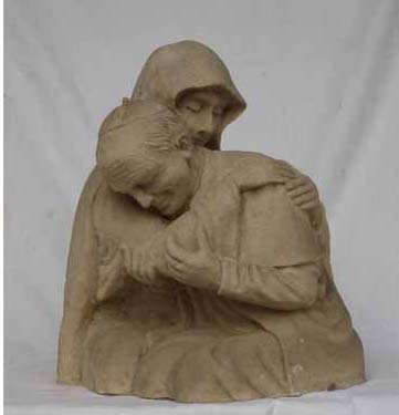 Patung-Paus-Yohanes-Paulus-II-ditembak-dalam-pelukan-Maria
