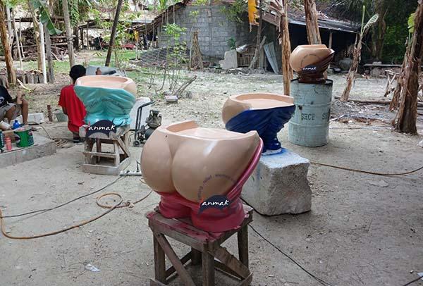 membuat bangku taman