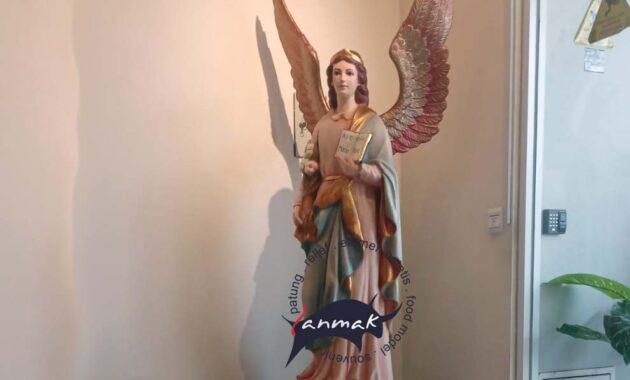 patung malaikat gabriel tinggi 150 cm