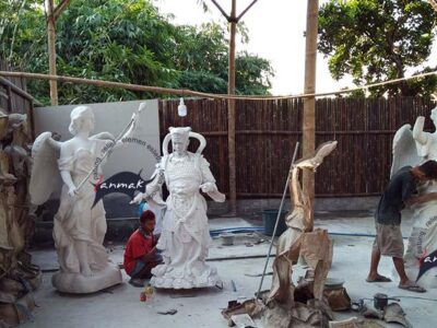 Cara Menghaluskan Permukaan Patung Fiber