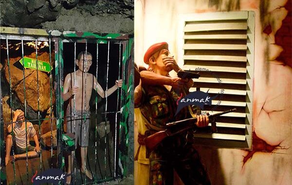 patung diorama