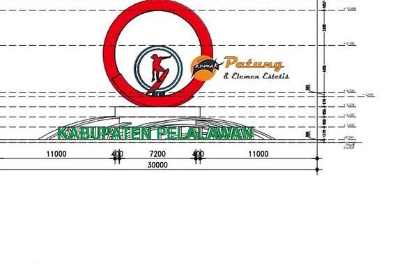 desain tugu
