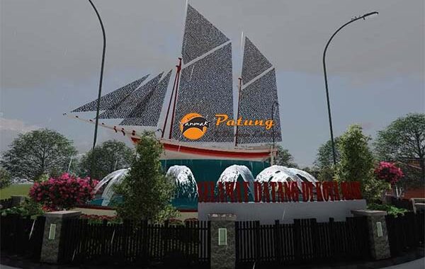 desain tugu kapal
