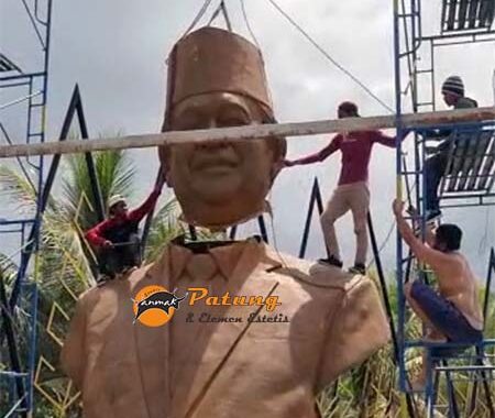 harga pembuatan patung logam