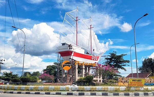 hasil akhir proyek tugu
