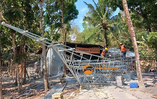 pembuatan rangka kapal