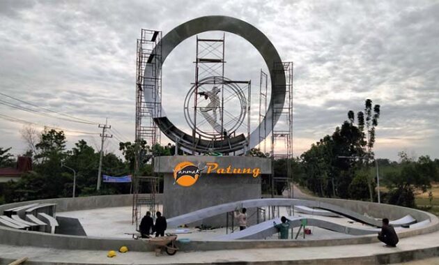 situasi pekerjaan tugu